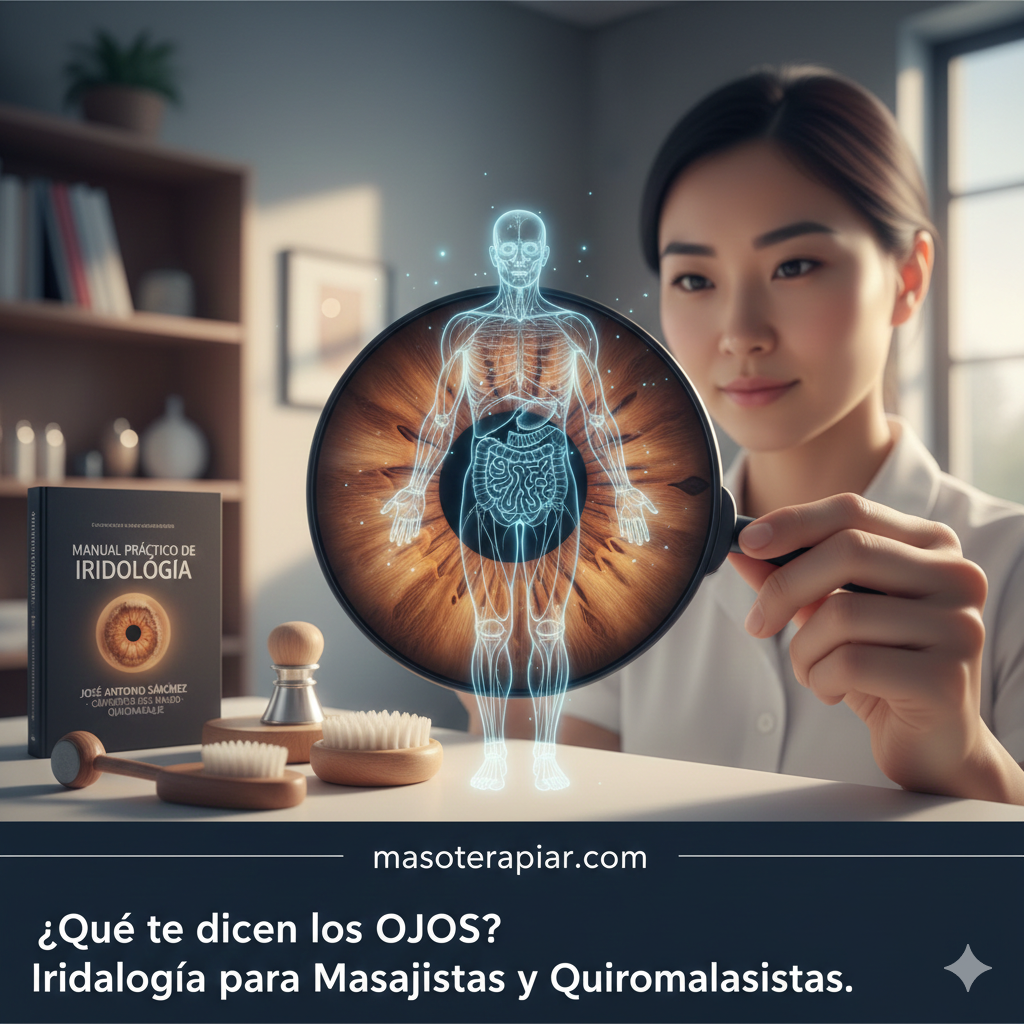 Iridología para Masoterapeutas La Ventana del Alma que Guía tus Manos