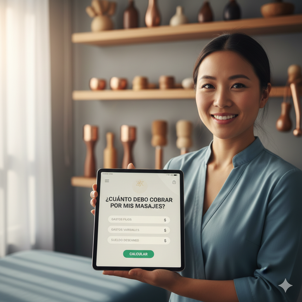 ¿Cuánto debo cobrar por mis masajes